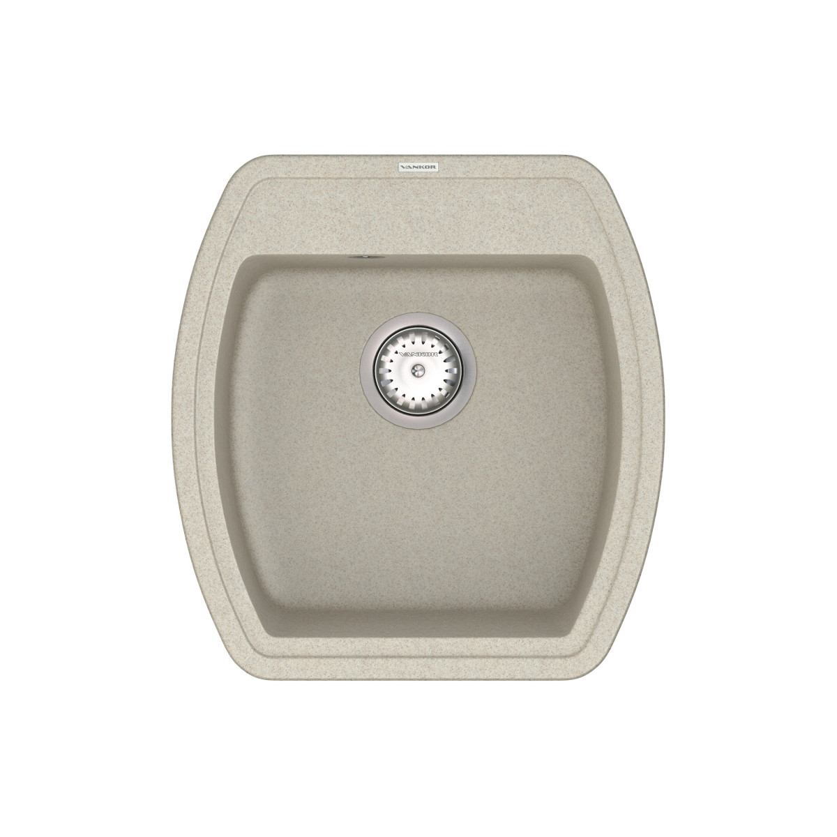 Кухонна мийка VANKOR Norton NMP 01.48 Terra + сифон VANKOR