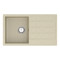 Кухонна мийка VANKOR Easy EMP 02.76 Beige + сифон VANKOR
