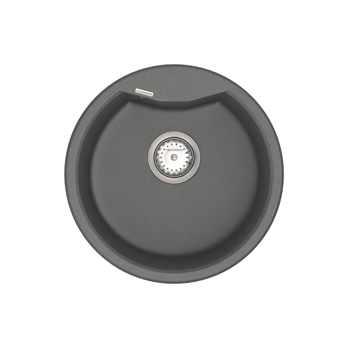 Кухонна мийка VANKOR Vena VMR 01.48 Gray + сифон VANKOR