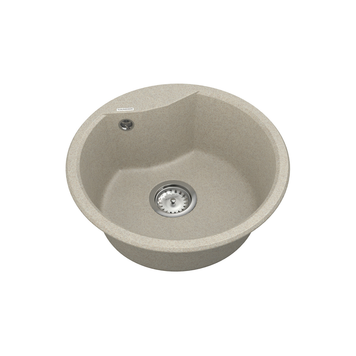Кухонна мийка VANKOR Vena VMR 01.48 Terra + сифон VANKOR