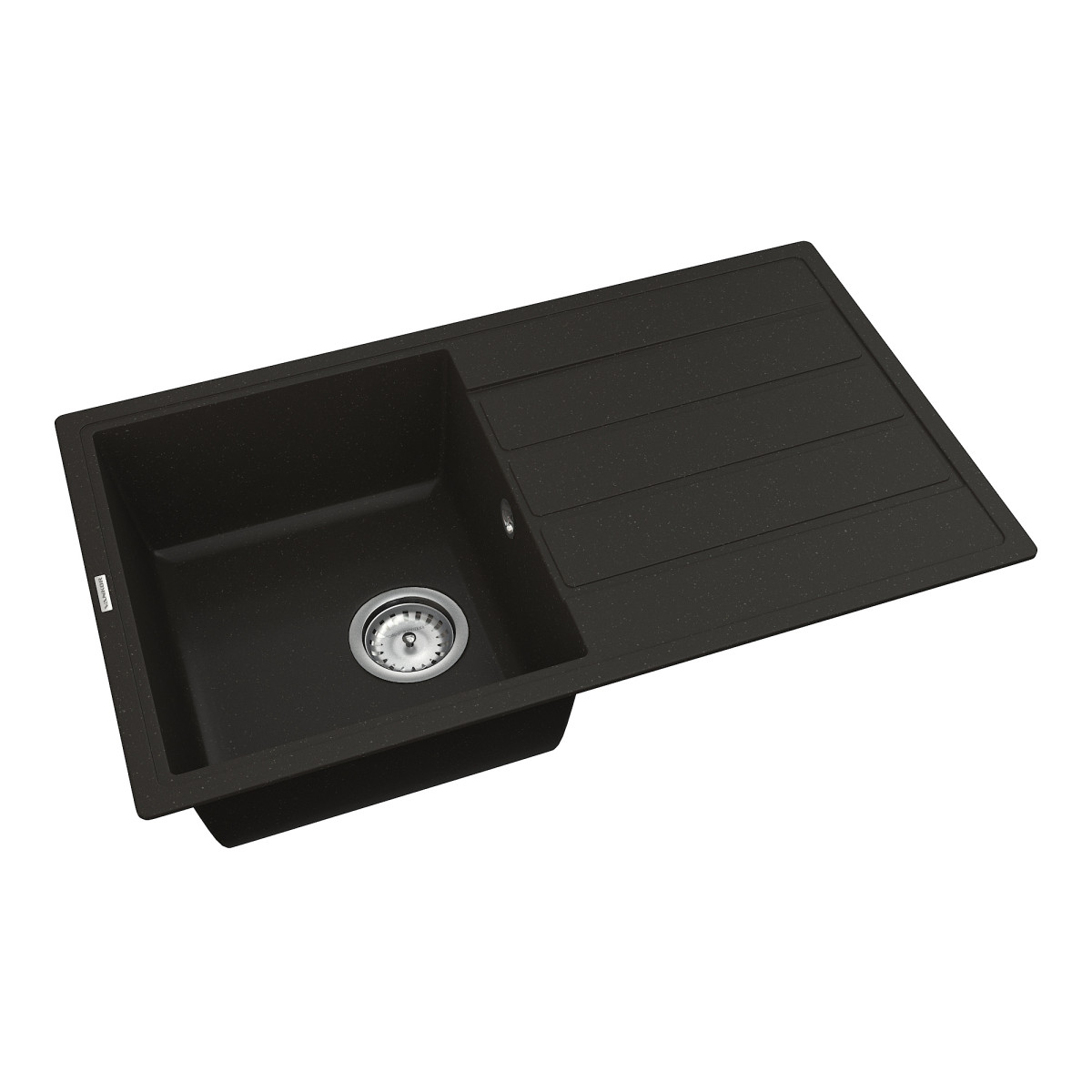 Кухонна мийка VANKOR Easy EMP 02.76 Black + сифон VANKOR Кухонна мийка VANKOR Easy EMP 02.76 Black + сифон VANKOR
