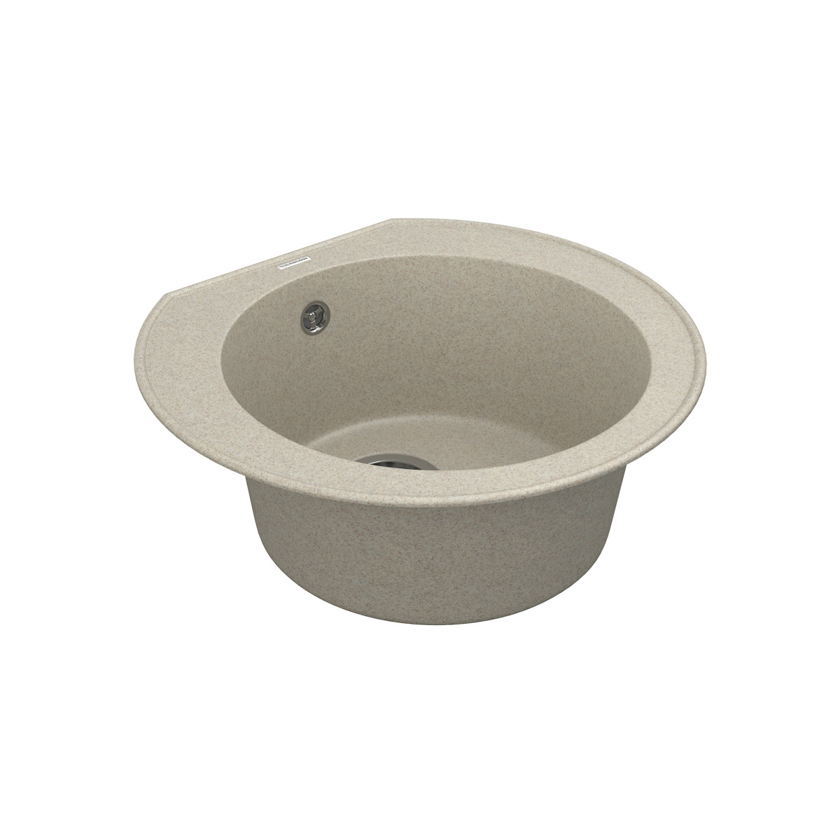 Кухонна мийка VANKOR Kres KMR 01.52 terra + сифон VANKOR