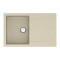 Кухонна мийка VANKOR Orman OMP 02.78 Beige + сифон VANKOR
