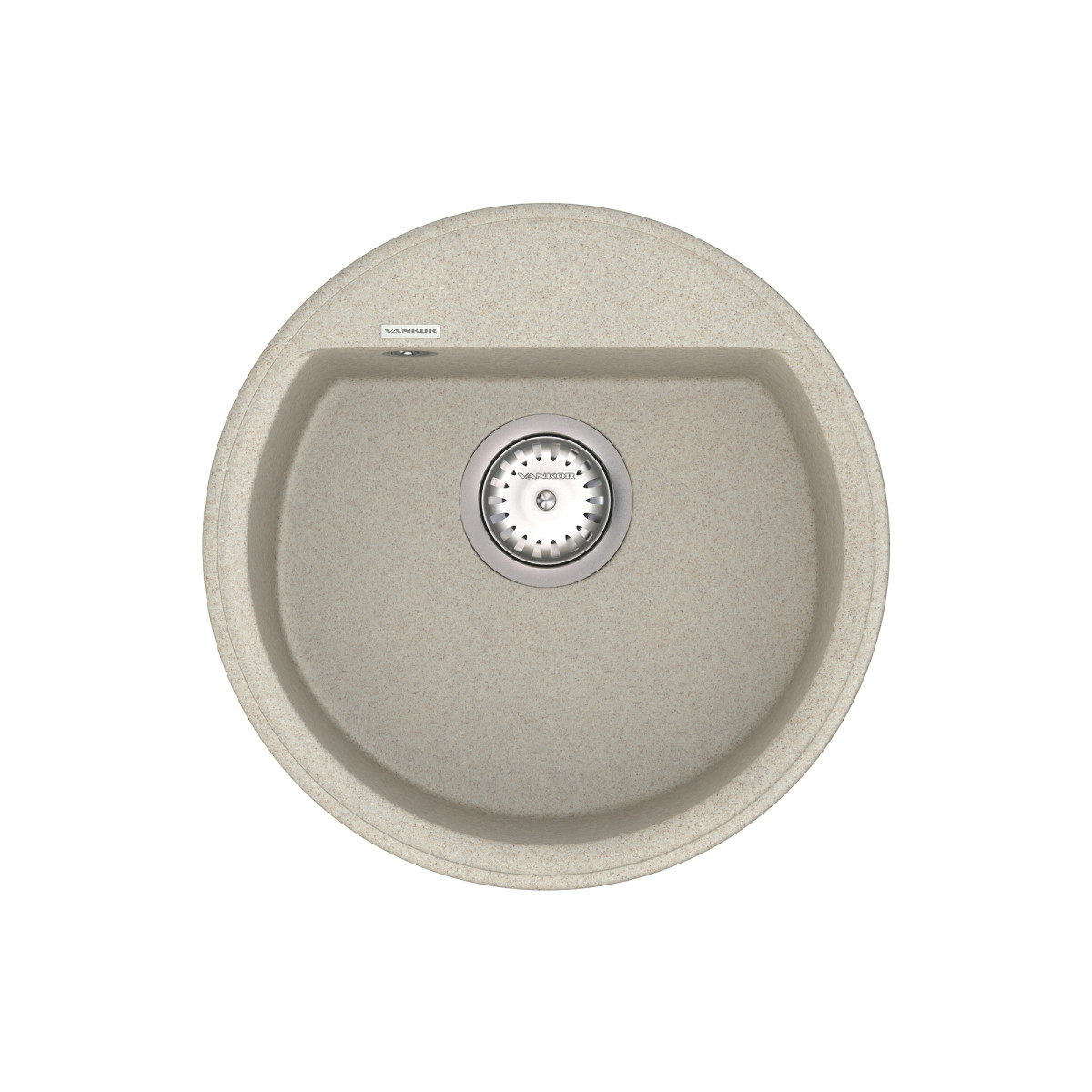 Кухонна мийка VANKOR Easy EMR 01.45 Terra + сифон VANKOR