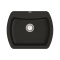 Кухонна мийка VANKOR Norton NMP 01.63 Black + сифон VANKOR