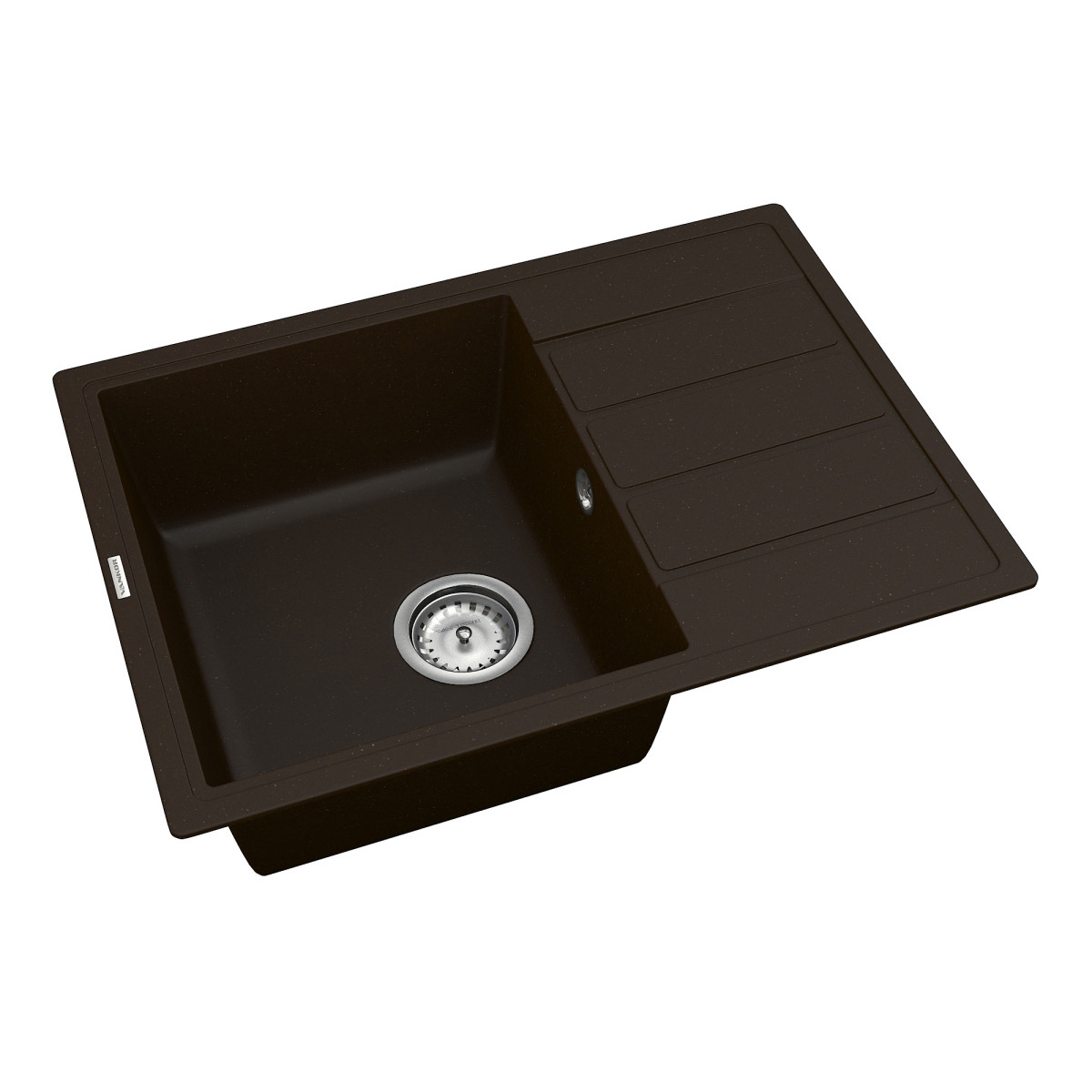 Кухонна мийка VANKOR Easy EMP 02.62 Chocolate + сифон VANKOR Кухонна мийка VANKOR Easy EMP 02.62 Chocolate + сифон VANKOR
