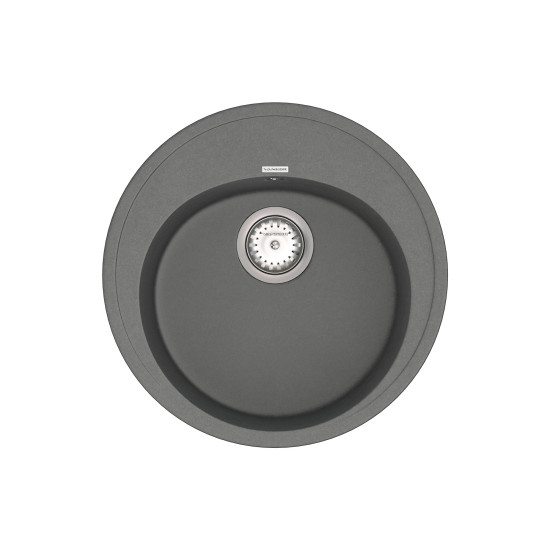 Кухонна мийка VANKOR Sity SMR 01.50 Gray + сифон VANKOR