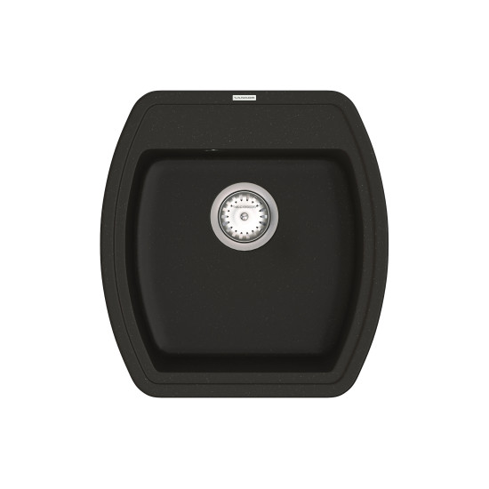Кухонна мийка VANKOR Norton NMP 01.48 Black + сифон VANKOR