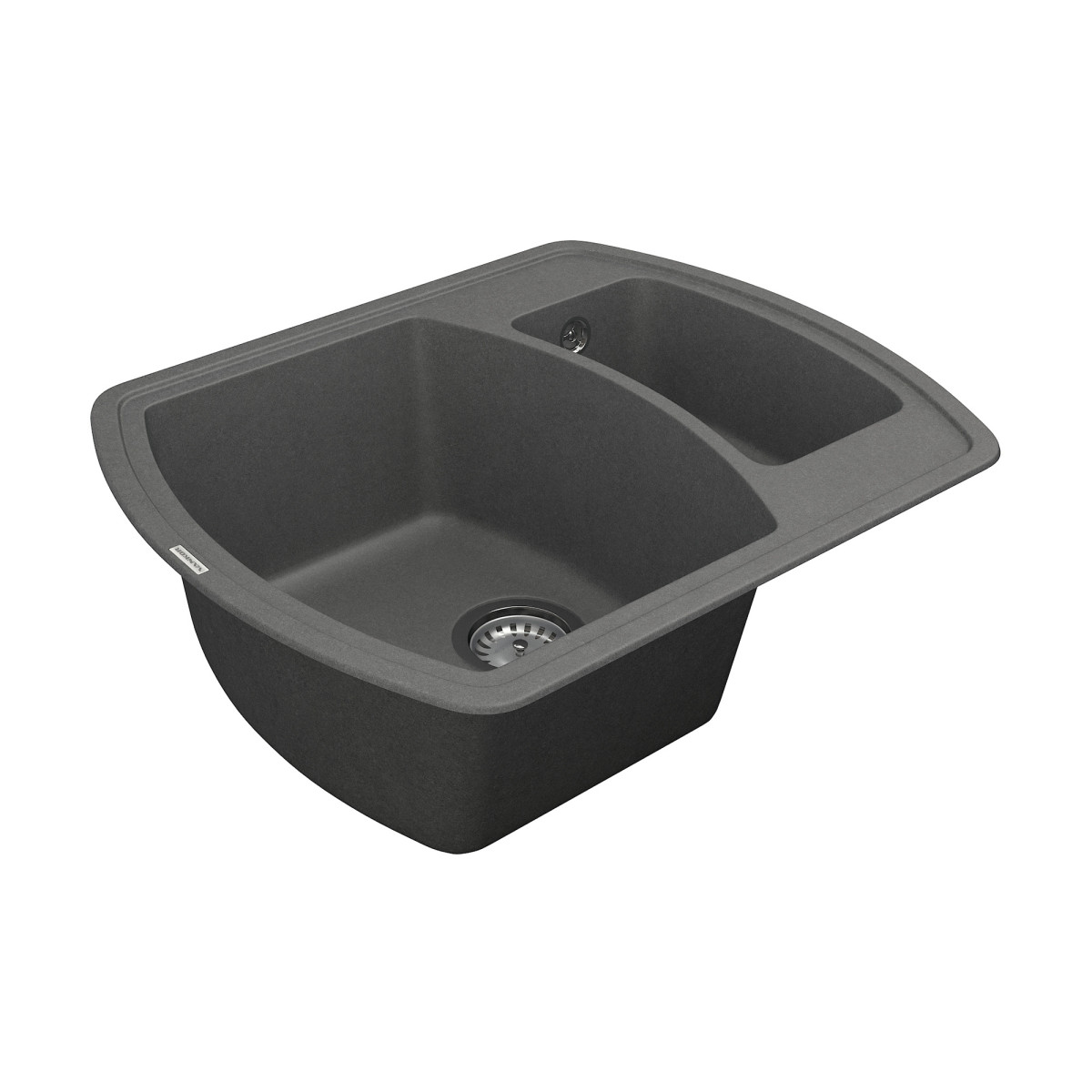 Кухонна мийка VANKOR Norton NMP 03.63 Gray + сифон VANKOR