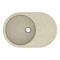 Кухонна мийка VANKOR Sity SMO 02.78 Beige + сифон VANKOR