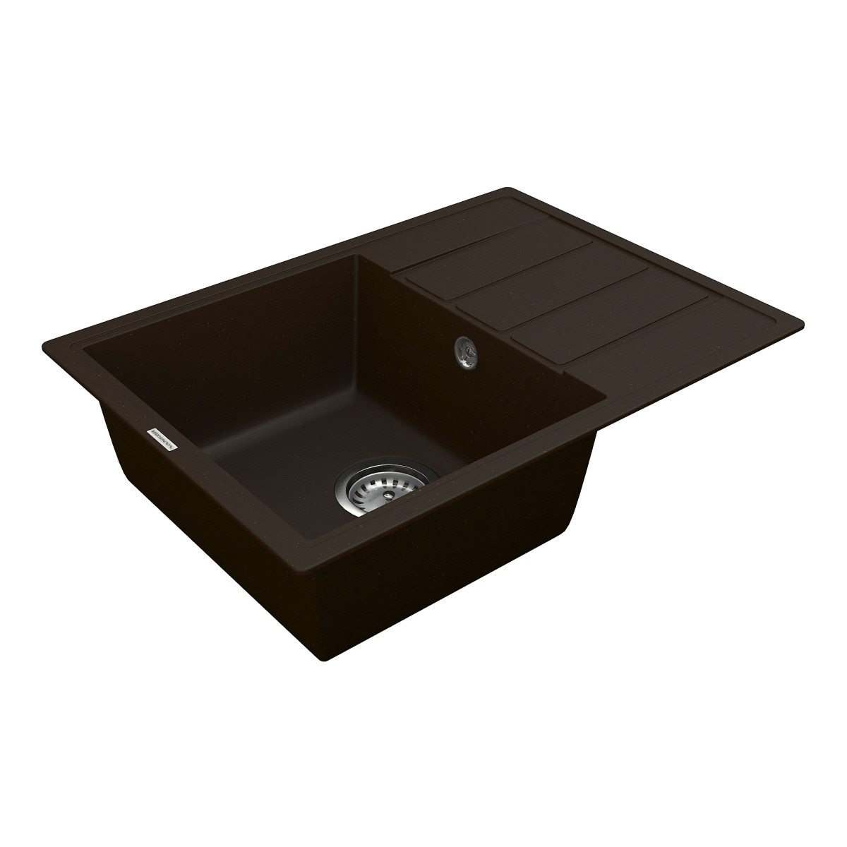 Кухонна мийка VANKOR Easy EMP 02.62 Chocolate + сифон VANKOR Кухонна мийка VANKOR Easy EMP 02.62 Chocolate + сифон VANKOR
