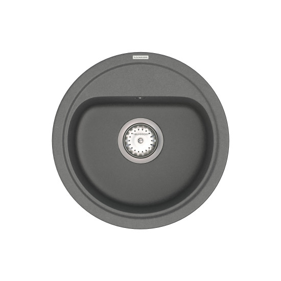 Кухонна мийка VANKOR Lira LMR 01.44 Gray + сифон VANKOR