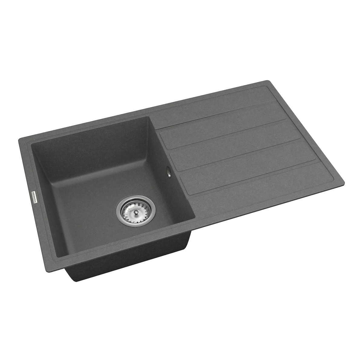 Кухонна мийка VANKOR Easy EMP 02.76 Gray + сифон VANKOR Кухонна мийка VANKOR Easy EMP 02.76 Gray + сифон VANKOR
