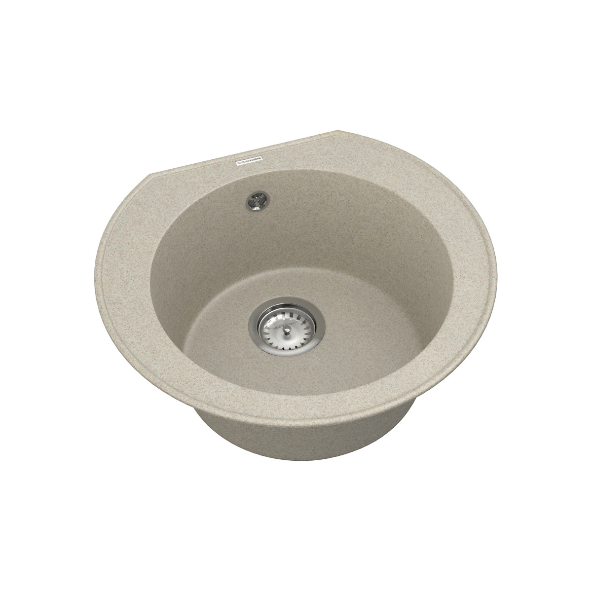 Кухонна мийка VANKOR Kres KMR 01.52 terra + сифон VANKOR