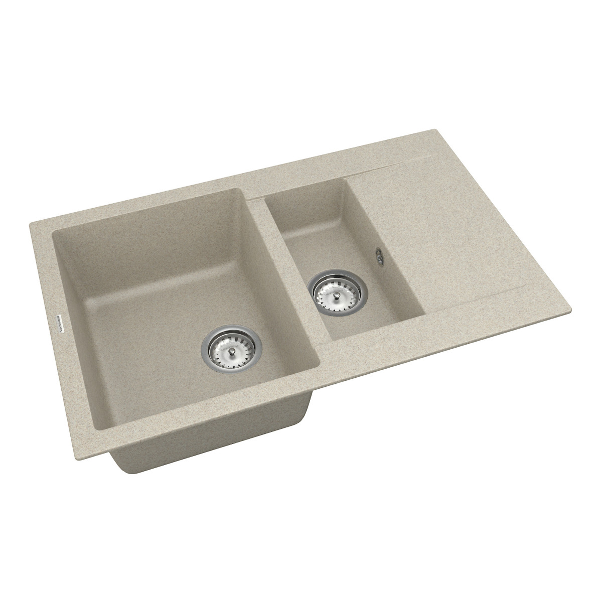 Кухонна мийка VANKOR Orman OMP 04.80 Terra + сифон VANKOR