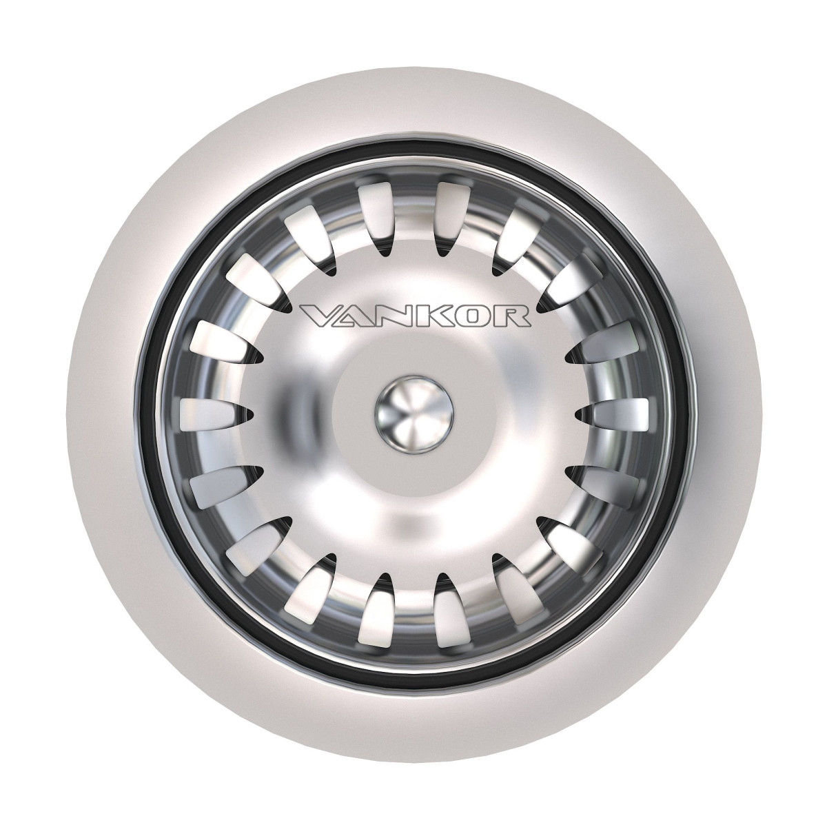 Кухонна мийка VANKOR Easy EMR 01.45 Safari + сифон VANKOR