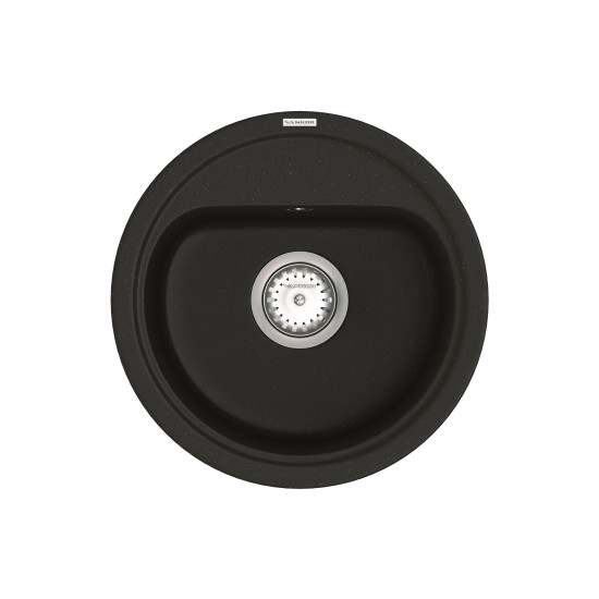 Кухонна мийка VANKOR Lira LMR 01.44 Black + сифон VANKOR