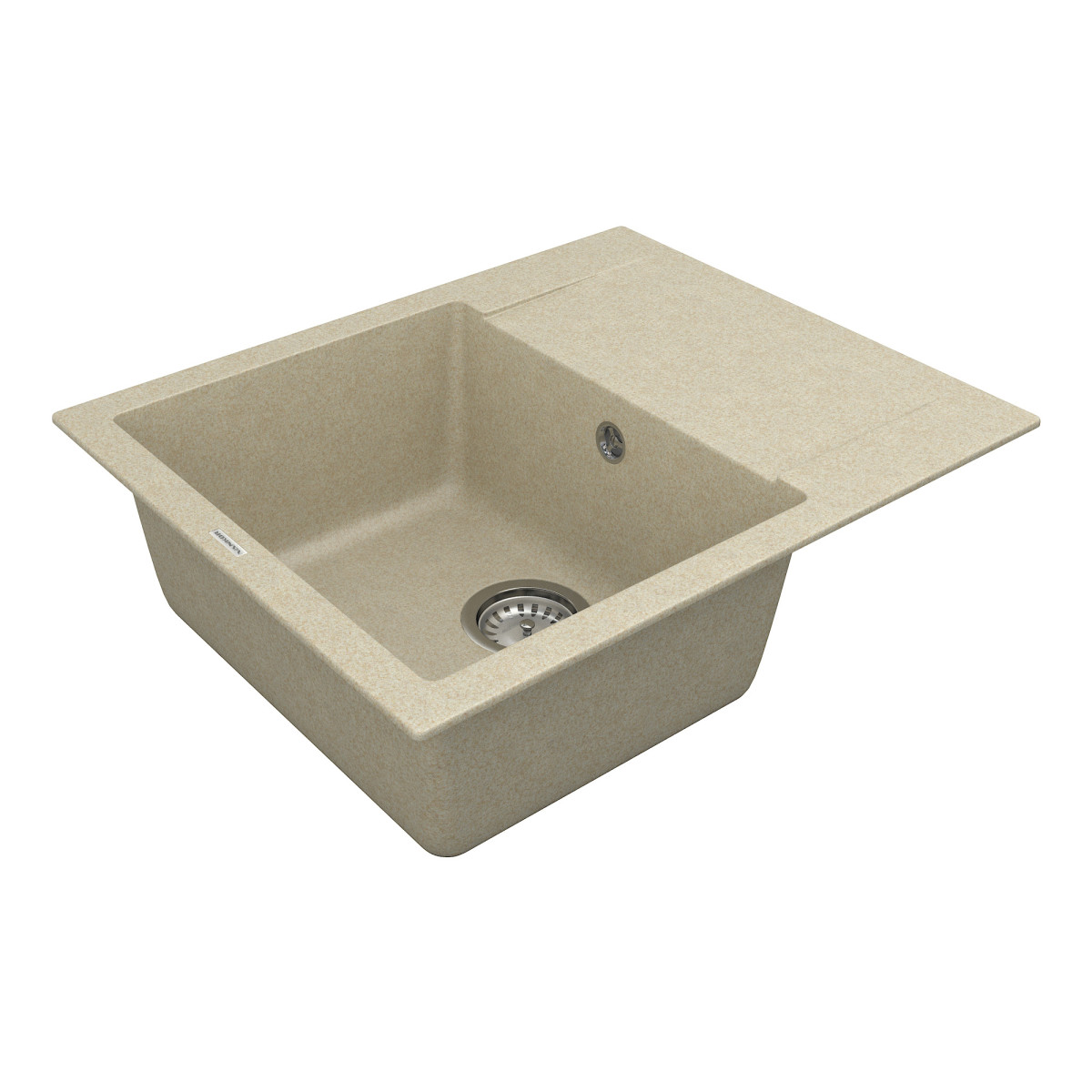 Кухонна мийка VANKOR Orman OMP 02.61 Beige + сифон VANKOR Кухонна мийка VANKOR Orman OMP 02.61 Beige + сифон VANKOR