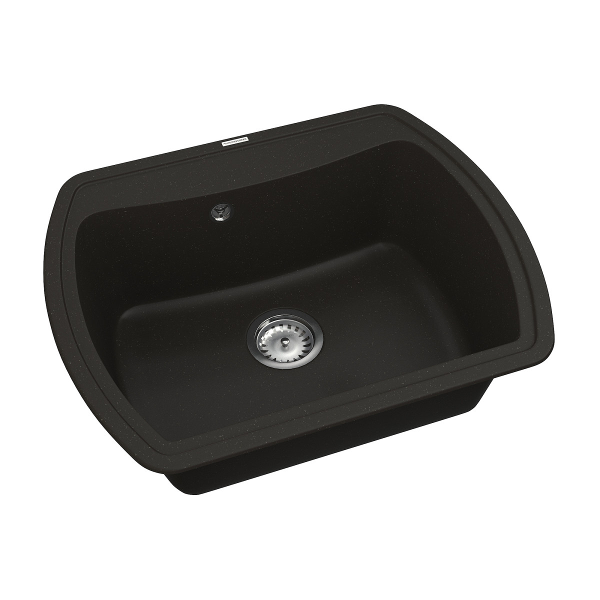 Кухонна мийка VANKOR Norton NMP 01.63 Black + сифон VANKOR
