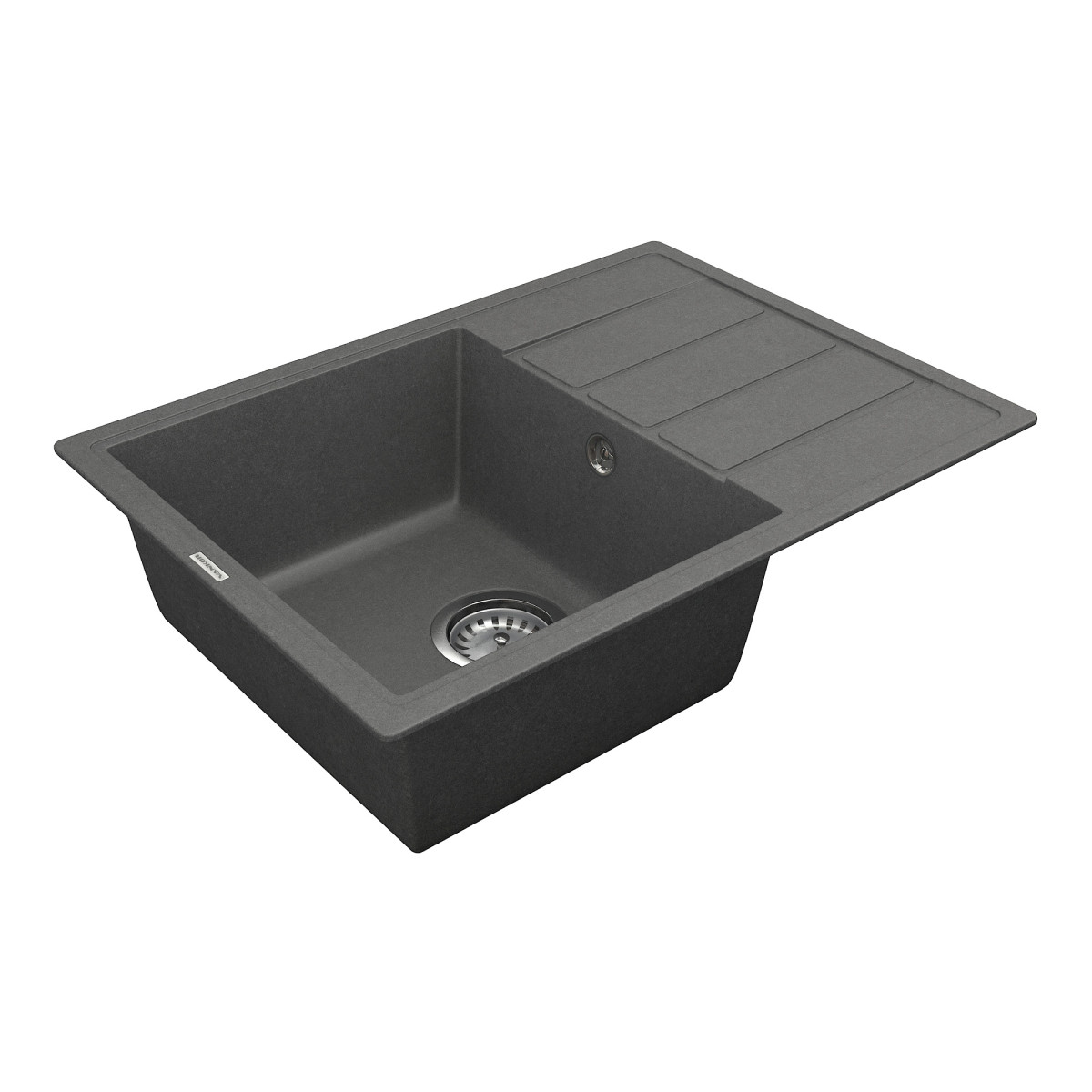 Кухонна мийка VANKOR Easy EMP 02.62 Gray + сифон VANKOR