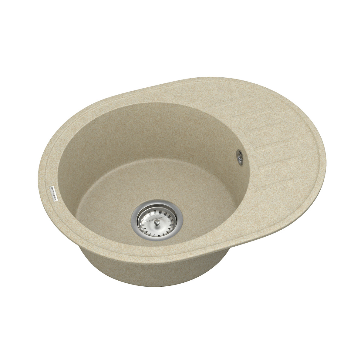 Кухонна мийка VANKOR Lira LMO 02.57 Beige + сифон VANKOR Кухонна мийка VANKOR Lira LMO 02.57 Beige + сифон VANKOR