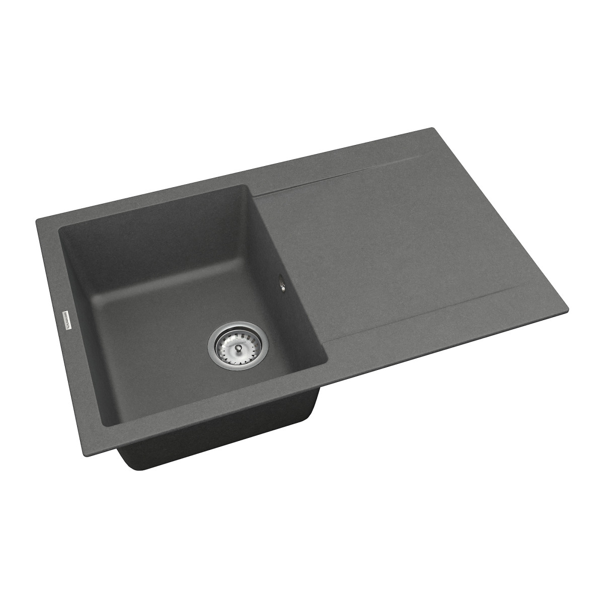 Кухонна мийка VANKOR Orman OMP 02.78 Gray + сифон VANKOR