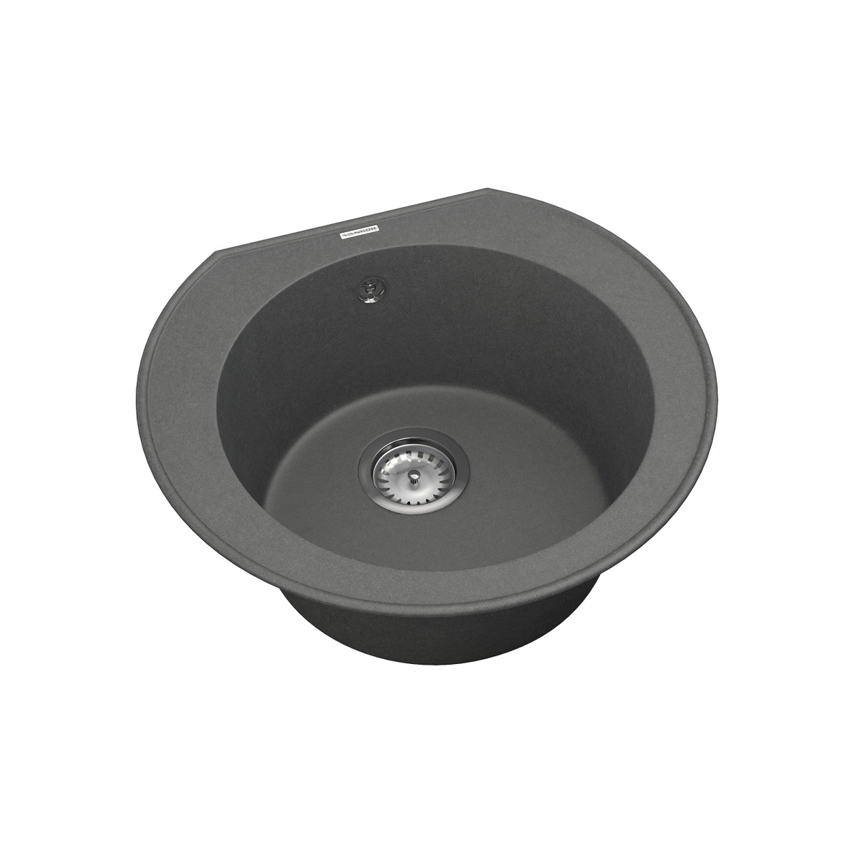 Кухонна мийка VANKOR Kres KMR 01.52 gray + сифон VANKOR