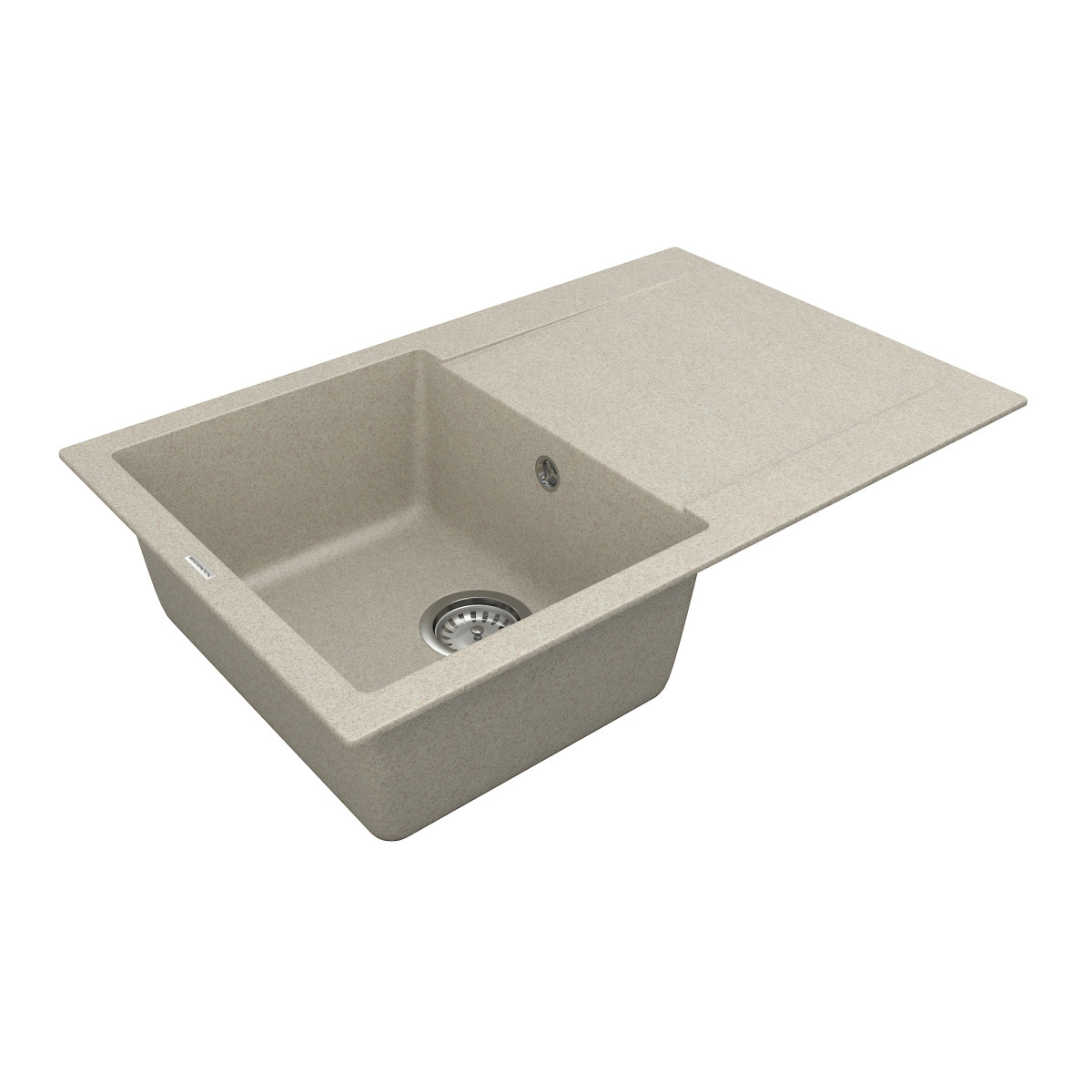 Кухонна мийка VANKOR Orman OMP 02.78 Terra + сифон VANKOR