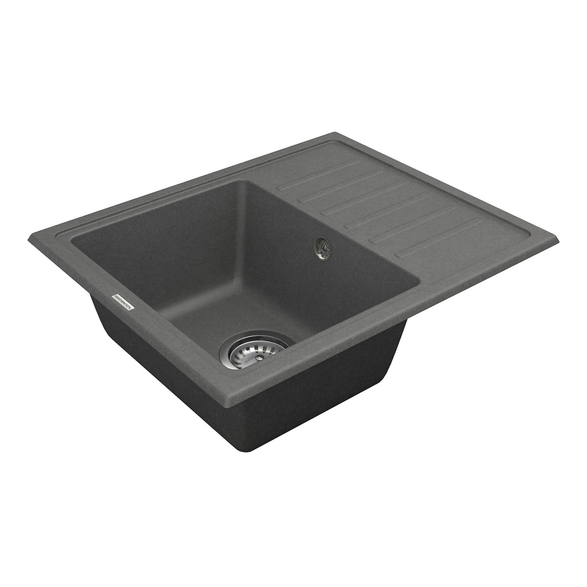 Кухонна мийка VANKOR Lira LMP 02.55 Gray + сифон VANKOR