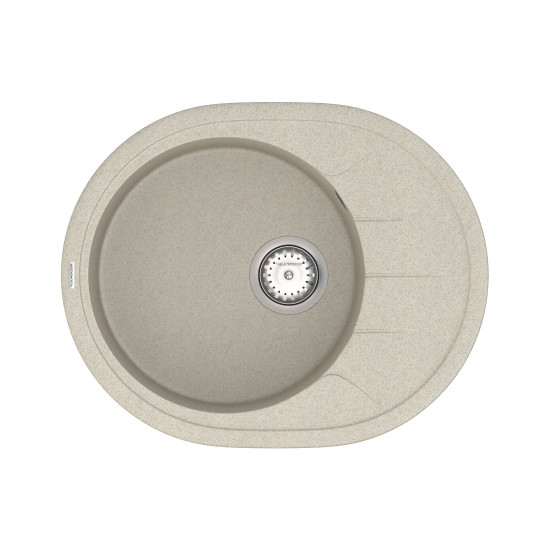 Кухонна мийка VANKOR Sity SMO 02.61 Terra + сифон VANKOR