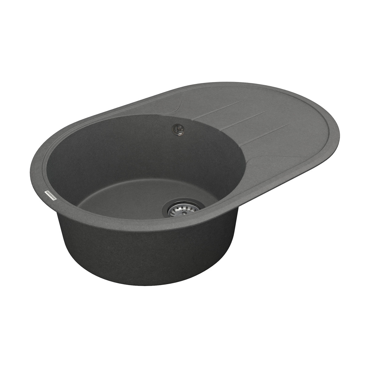 Кухонна мийка VANKOR Sity SMO 02.78 Gray + сифон VANKOR