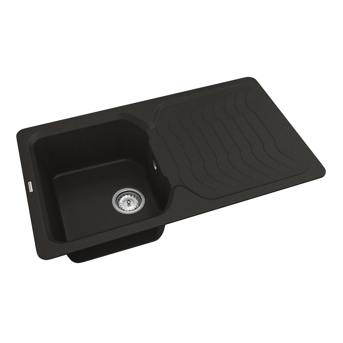 Кухонна мийка VANKOR Sigma SMP 02.85 Black + сифон VANKOR Кухонна мийка VANKOR Sigma SMP 02.85 Black + сифон VANKOR