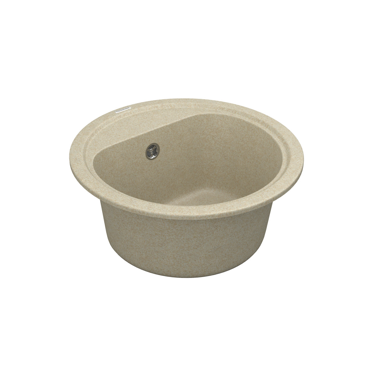 Кухонна мийка VANKOR Lira LMR 01.44 Beige + сифон VANKOR