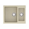 Кухонна мийка VANKOR Orman OMP 03.61 Beige + сифон VANKOR