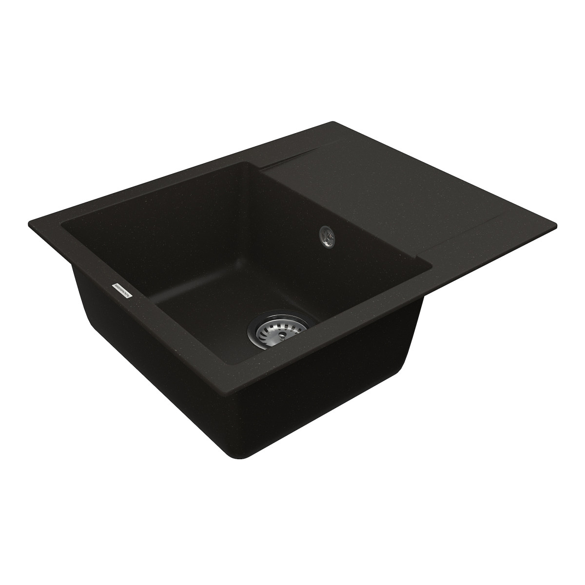 Кухонна мийка VANKOR Orman OMP 02.61 Black + сифон VANKOR Кухонна мийка VANKOR Orman OMP 02.61 Black + сифон VANKOR