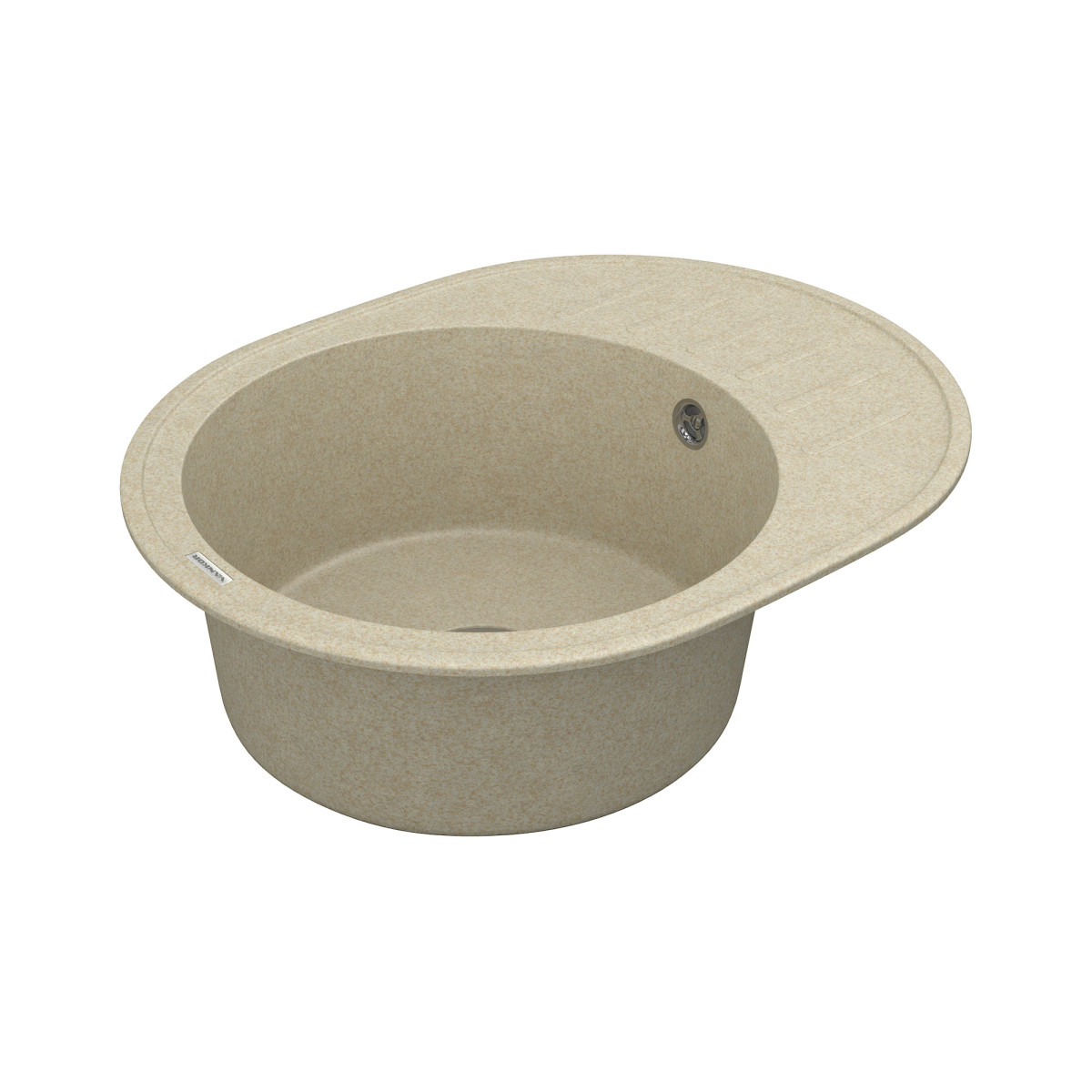 Кухонна мийка VANKOR Lira LMO 02.57 Beige + сифон VANKOR Кухонна мийка VANKOR Lira LMO 02.57 Beige + сифон VANKOR
