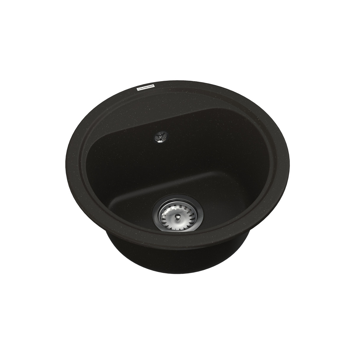 Кухонна мийка VANKOR Lira LMR 01.44 Black + сифон VANKOR Кухонна мийка VANKOR Lira LMR 01.44 Black + сифон VANKOR