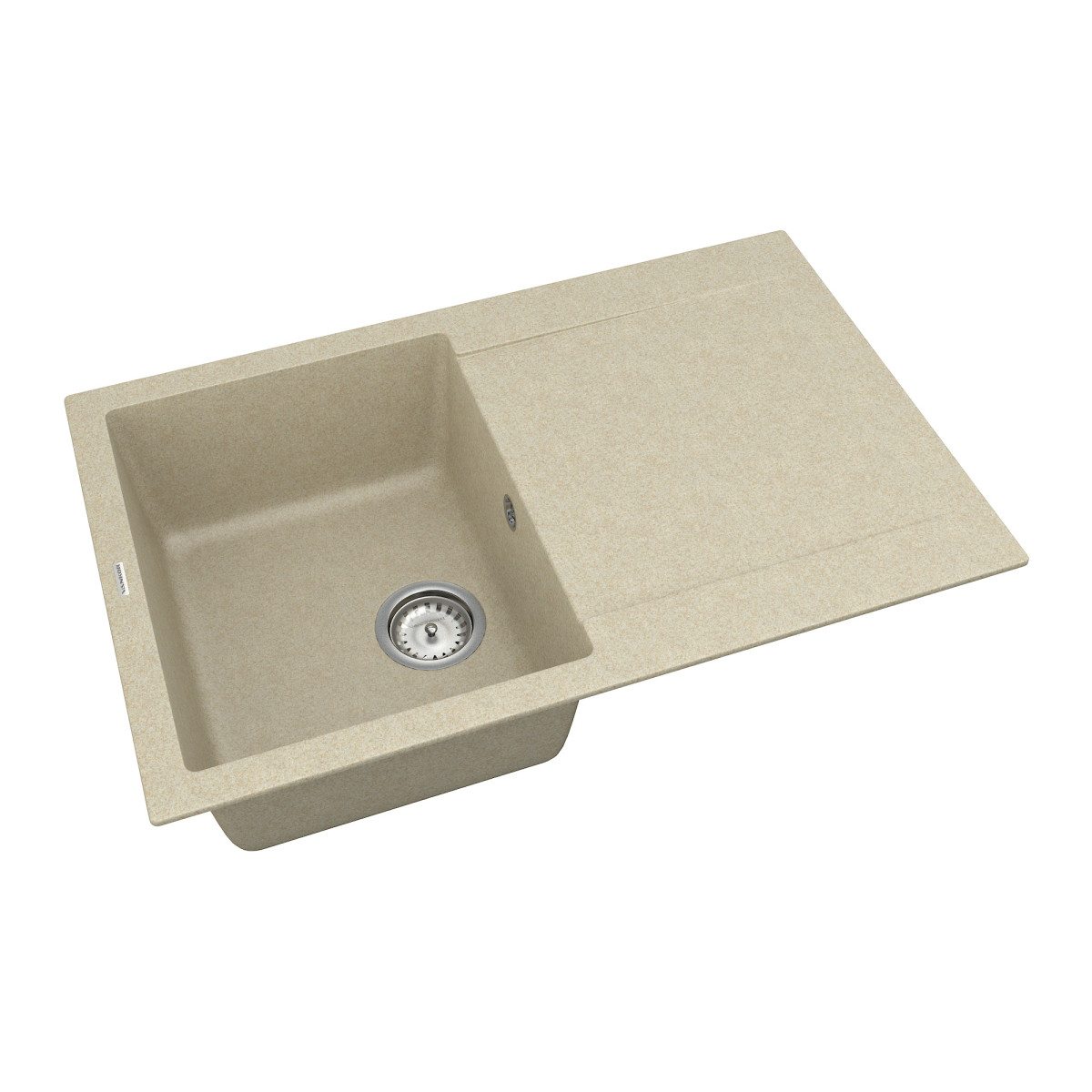 Кухонна мийка VANKOR Orman OMP 02.78 Beige + сифон VANKOR