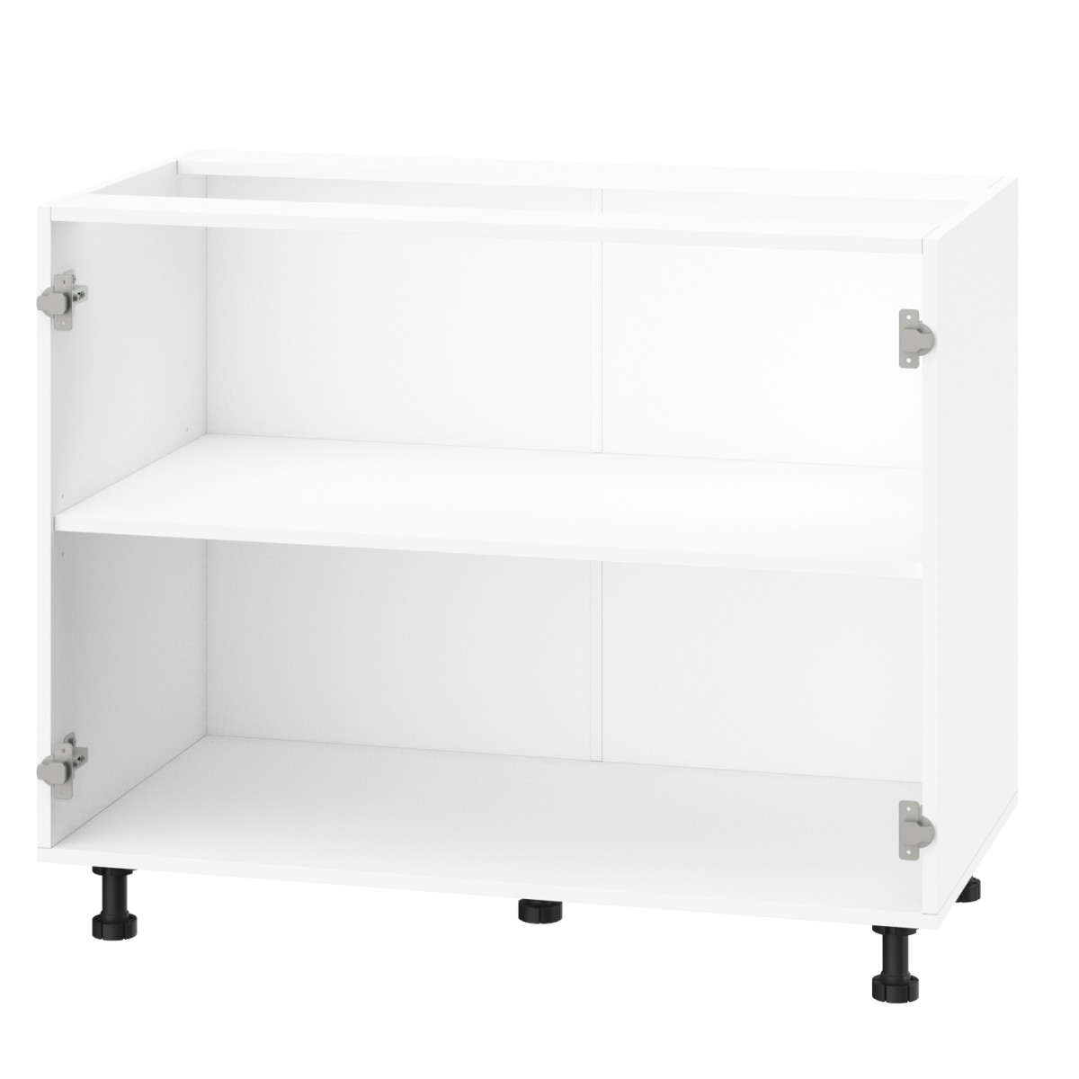 Корпус Стандарт білий, фасад Стандарт білий глянець 102 100х72х52 Корпус Стандарт білий, фасад Стандарт білий глянець 102 100х72х52