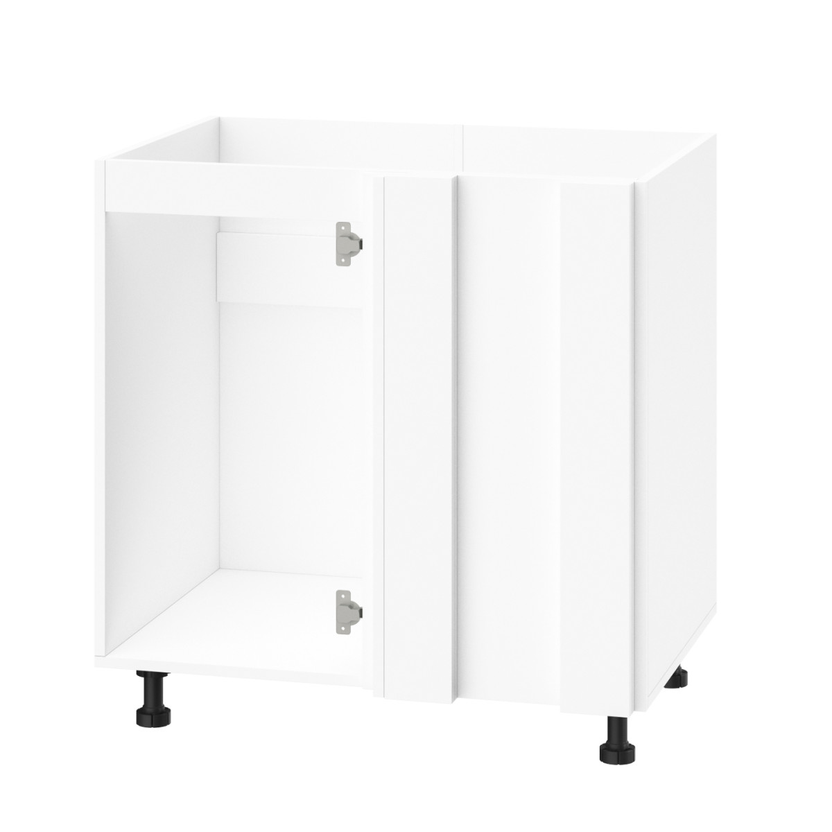 Корпус Стандарт білий, фасад Стандарт капучіно глянець 103 80-100х72х52 Корпус Стандарт білий, фасад Стандарт капучіно глянець 103 80-100х72х52