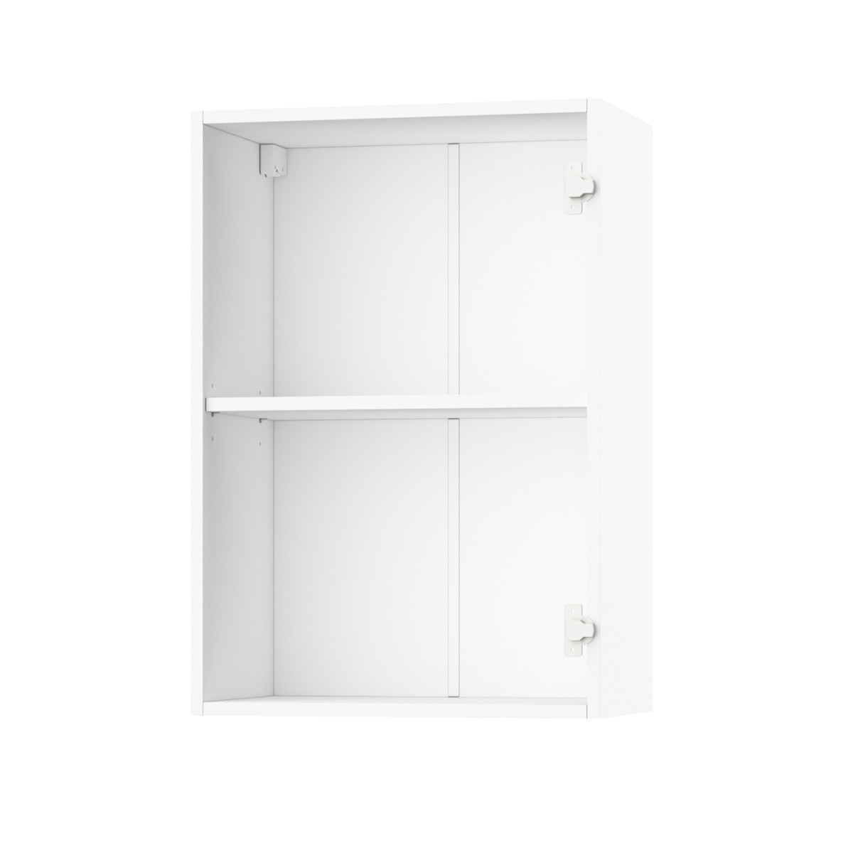 Корпус Стандарт білий, фасад Стандарт бежевий глянець 301 50х72х30