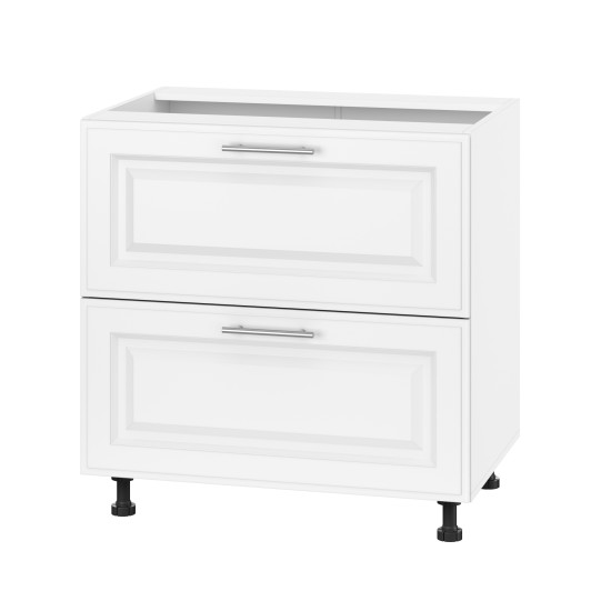 Корпус Стандарт білий, фасад Лондон білий матовий 120.SM-80x72x52