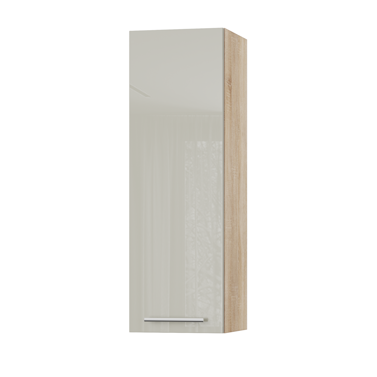 Корпус Стандарт дуб сонома, фасад Стандарт аврора глянець L301 30х93х30