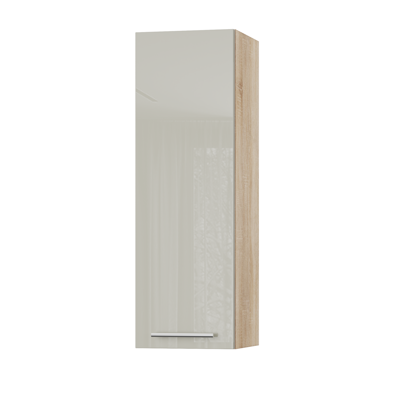 Корпус Стандарт дуб сонома, фасад Стандарт аврора глянець L301 30х93х30
