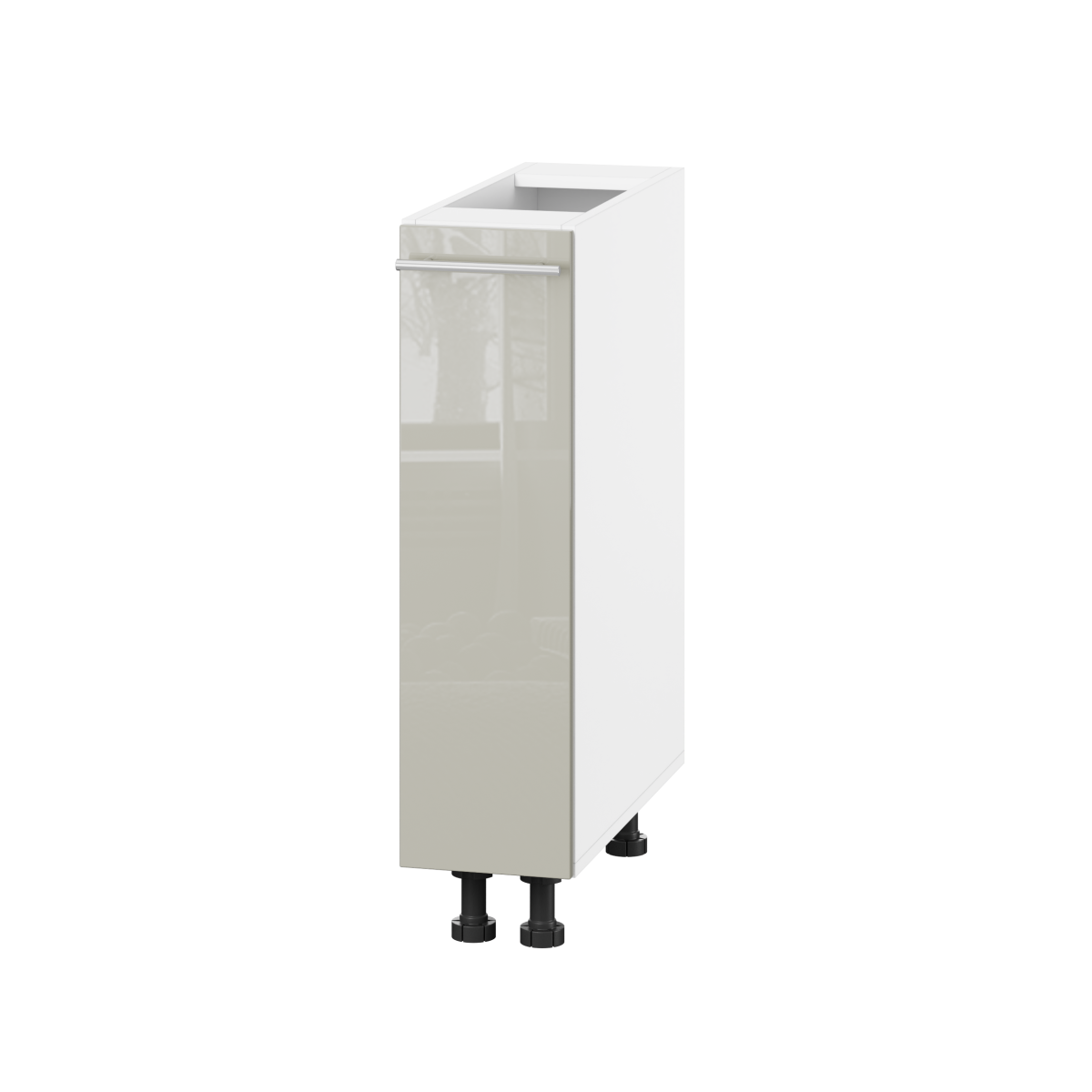 Корпус Стандарт білий, фасад Стандарт аврора глянець 100 20х72х52