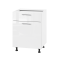 Корпус Стандарт білий, фасад Стандарт білий глянець 111.SM-60x72x52