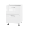 Корпус Стандарт білий, фасад Стандарт білий глянець 120.SM-60x72x52