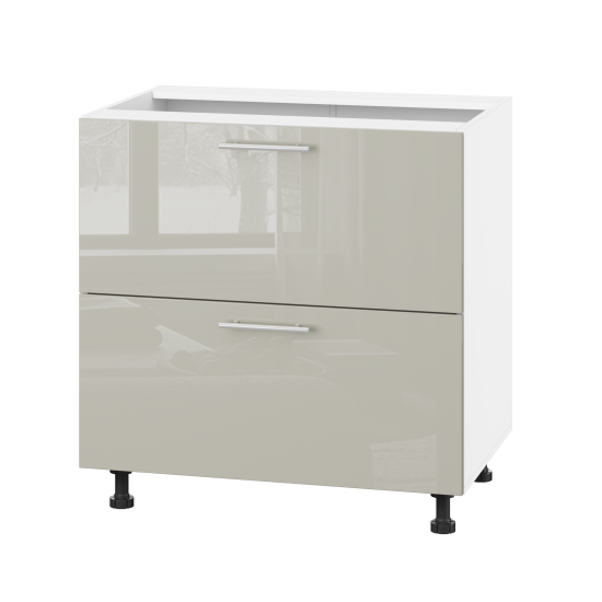 Корпус Стандарт білий, фасад Стандарт Аврора глянець 120.SM-80x72x52