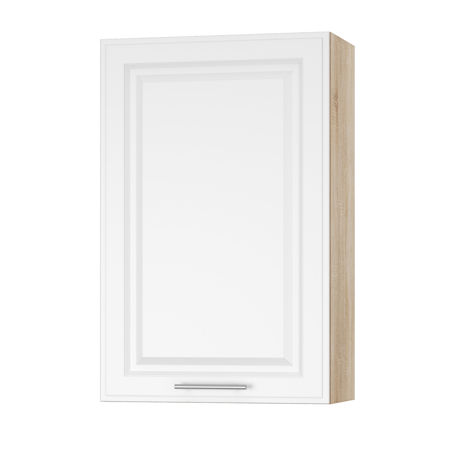Корпус Стандарт дуб сонома, фасад Лондон білий матовий L301 60х93х30