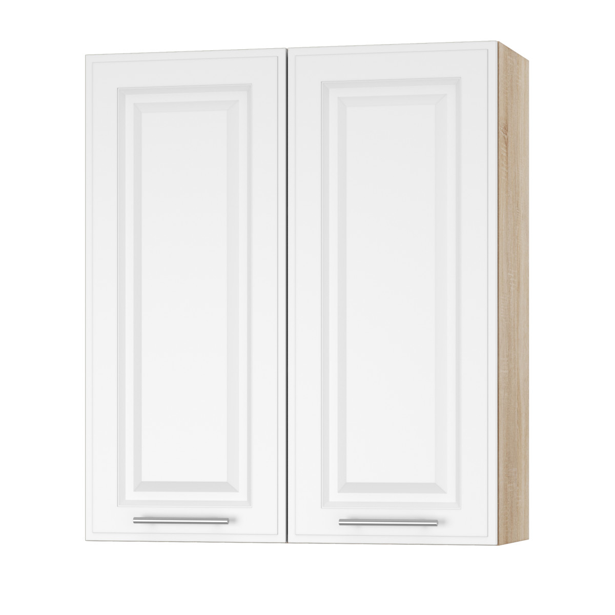 Корпус Стандарт дуб сонома, фасад Лондон білий матовий L302 80х93х30